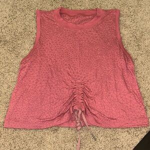 Lululemon pink printed top